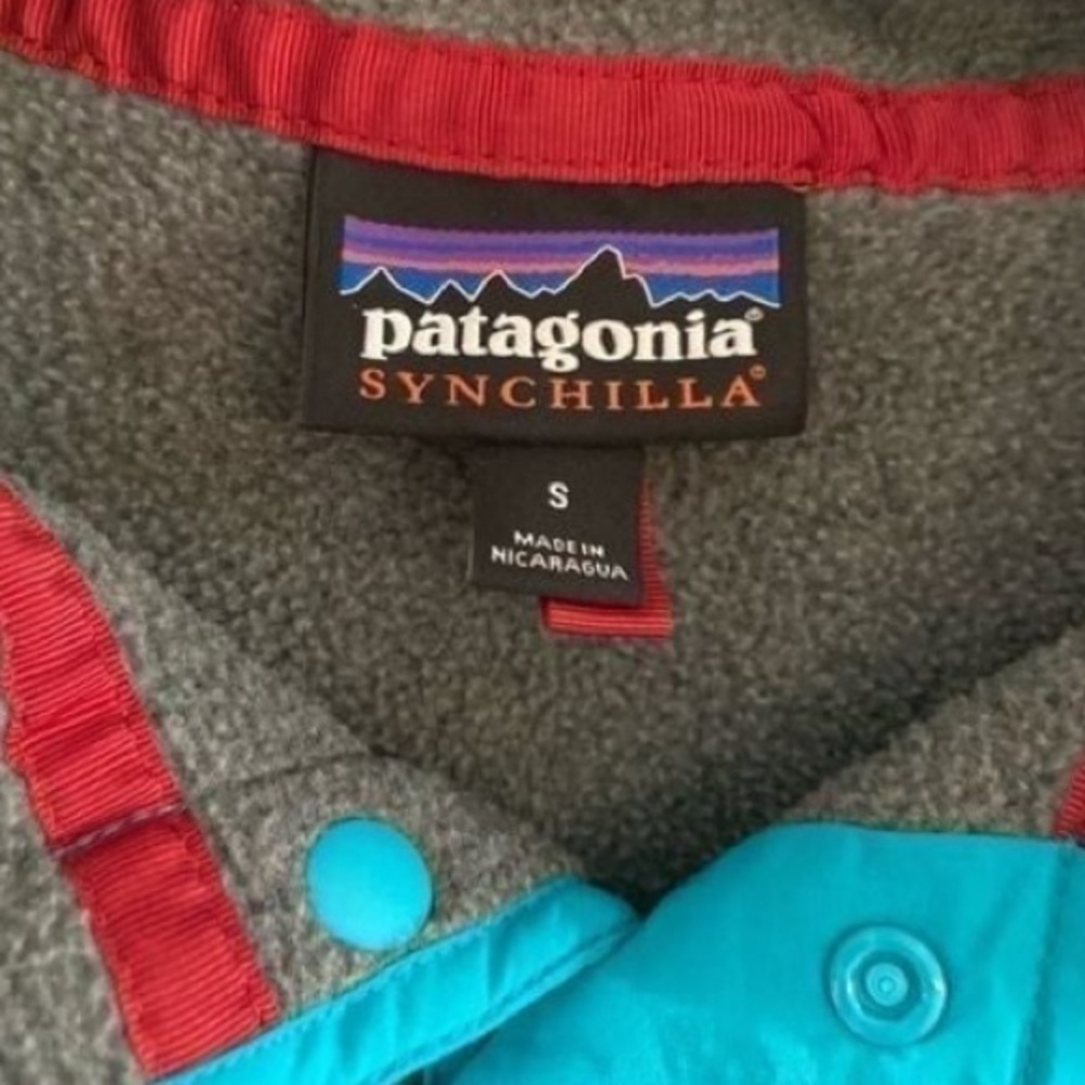 Patagonia Synchilla Fleece Pullover Women's Small Grey - Picture 4 of 5